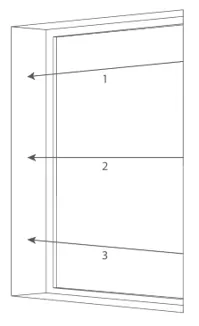 Lyra Vapour Rigid Vertical Blind | Post my Blinds Ltd measuring guide P1?>