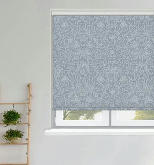 Althea Persian Blue Roller Blind