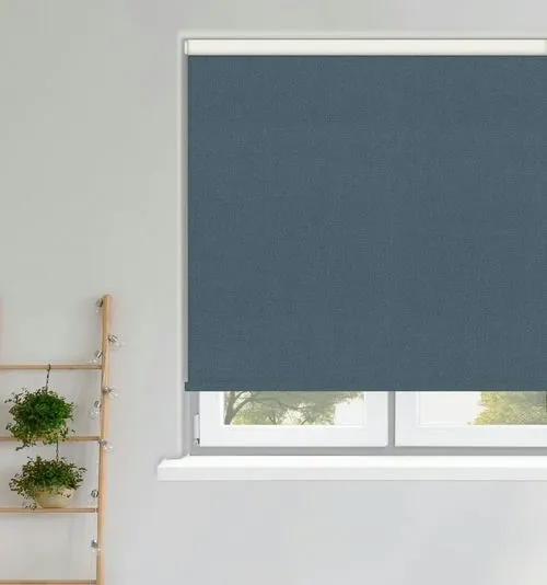 Briar French Blue Roller Blind