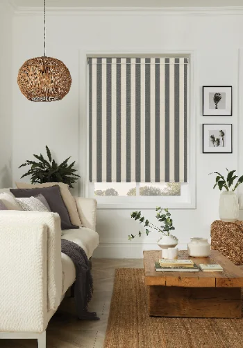 Brighton Stripe Blackout Roller Blind