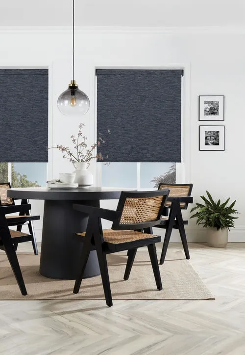 Didsbury Navy Blackout Roller Blind