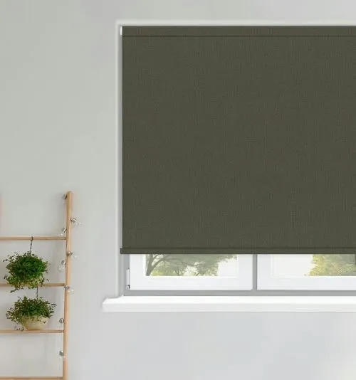 Emery Charcoal Roller Blind