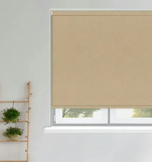 Emery Parchment Roller Blind