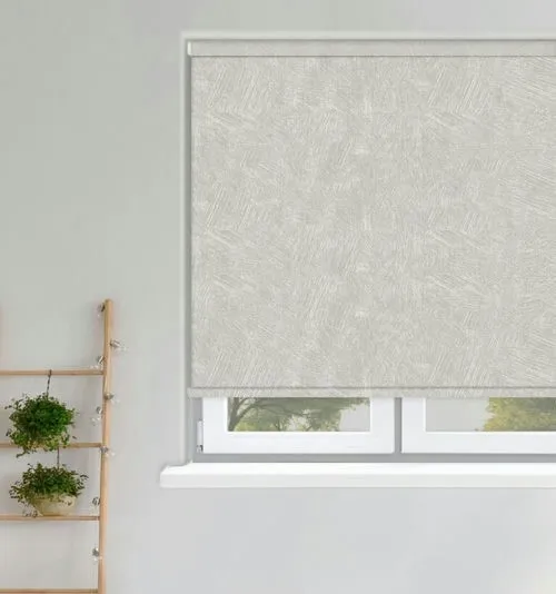 Lillian Light Grey Roller Blind