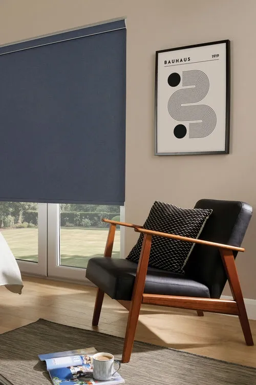 Oxford Denim Roller Blind