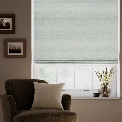 Alessia Azure Roman Blind