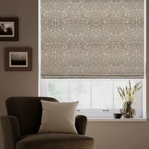 Alessia Pewter Roman Blind
