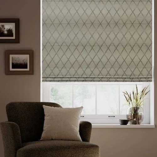 Anise Mercury Roman Blind