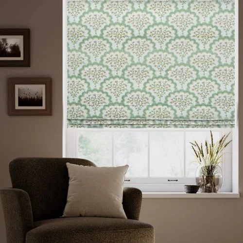 Anise Orchid Roman Blind