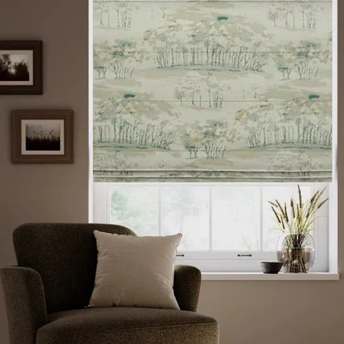 Anne Seafoam Roman Blind