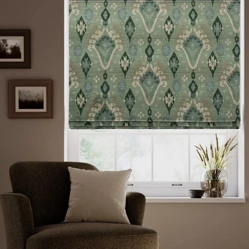 Bluebell Sage Roman Blind