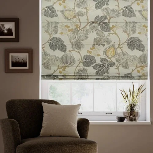 Celia Ochre Roman Blind