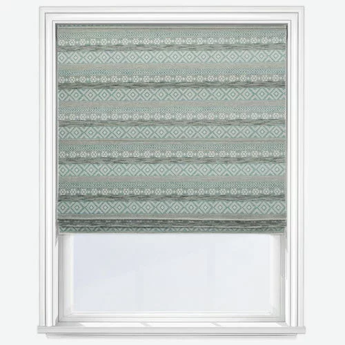 Foliage Haze Roman Blind