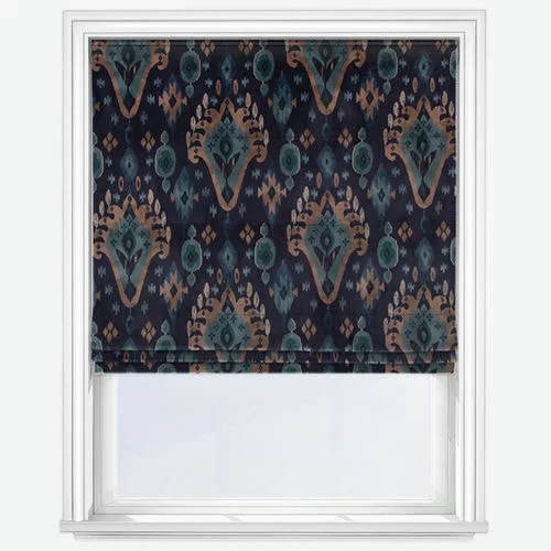 Freja Navy Roman Blind