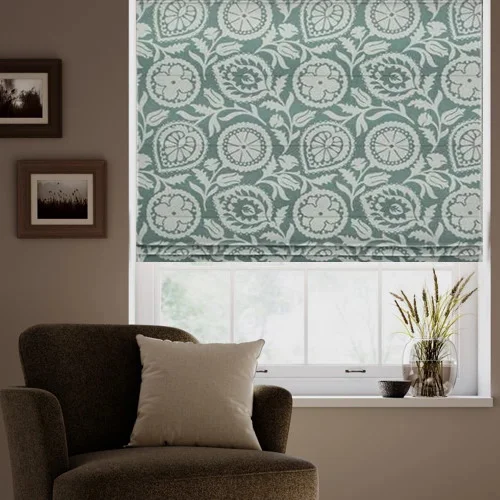 Germination Porcelain Roman Blind