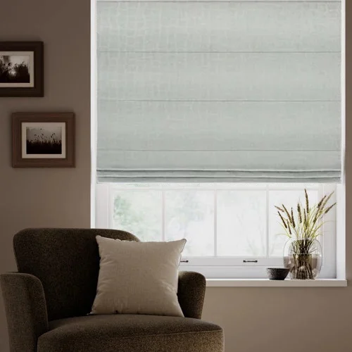 Kindle Silver Roman Blind