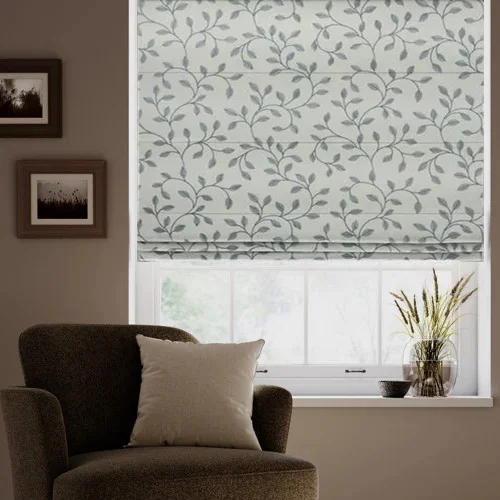 Kylie Blueberry Roman Blind