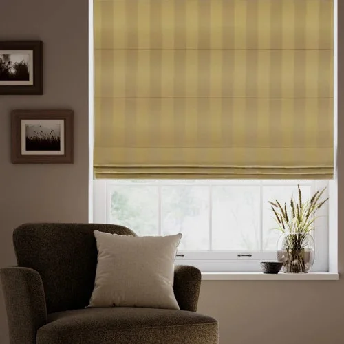 Marilyn Gold Roman Blind