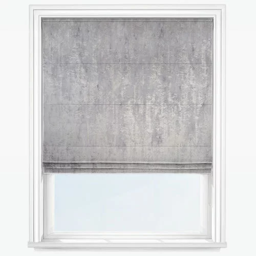 Minnie Pewter Roman Blind