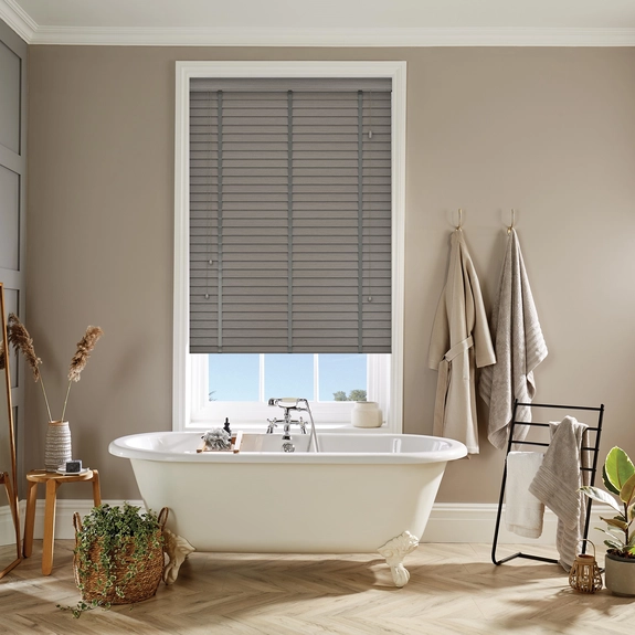 Watergate Almond Perfect Fit Pleated Blind | Post my Blinds Ltd