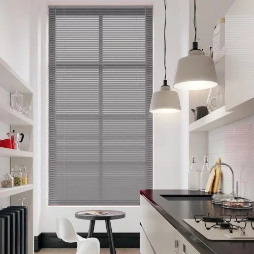 Bettina Noir Roman Blind | Post my Blinds Ltd