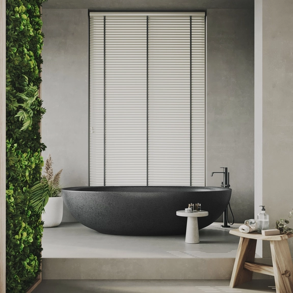 Minet Burnt Orange Roman Blind | Post my Blinds Ltd