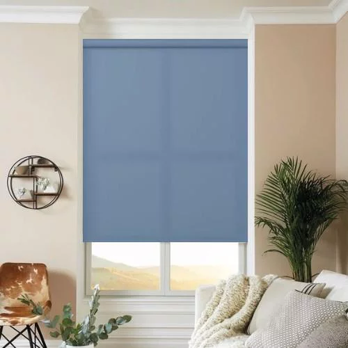 Bethnal white Roller Blind | Post my Blinds Ltd