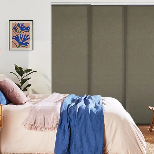 Harlow ST 35mm Tape Faux Wood Blind | Post my Blinds Ltd