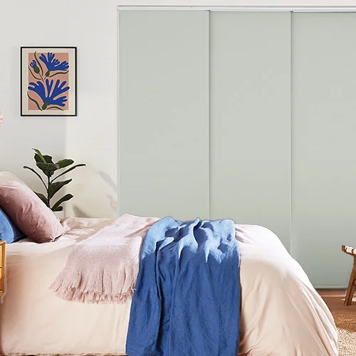 Scotia Champagne Pleated Blind | Post my Blinds Ltd