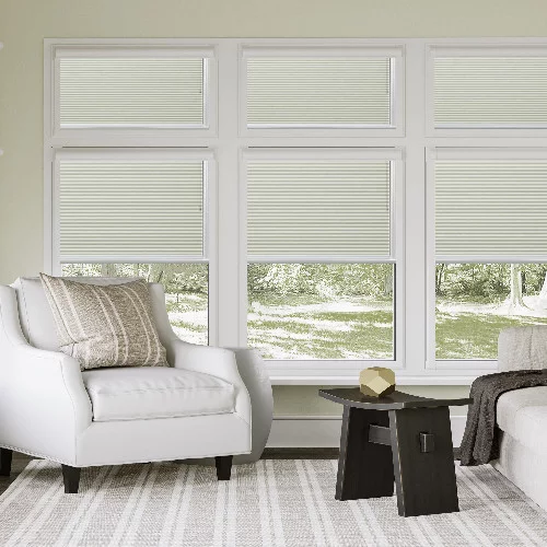 Primordial Blackout Cream Perfect Fit Honey Comb Blind | Post my Blinds Ltd