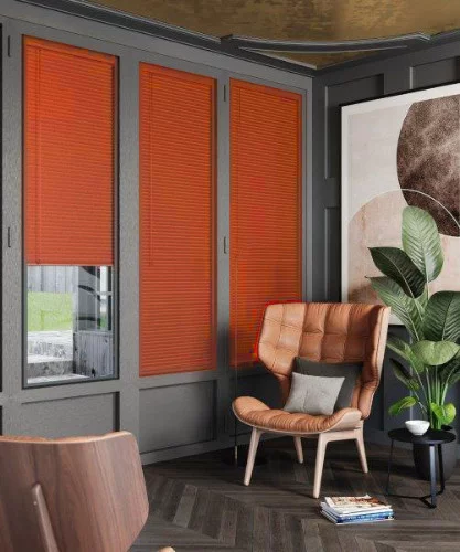 Nefertiti Palette Grey Perfect Fit Roller Blind | Post my Blinds Ltd