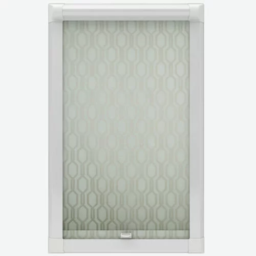 Elowen White Roller Blind | Post my Blinds Ltd