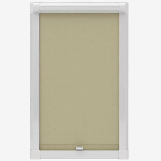 Watergate Almond Perfect Fit Pleated Blind | Post my Blinds Ltd