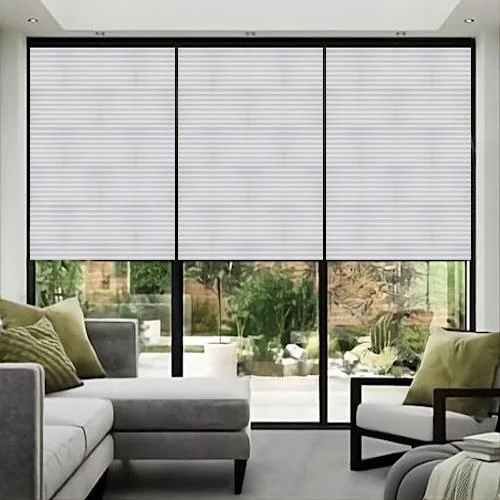 Janet Grey Roman Blind | Post my Blinds Ltd