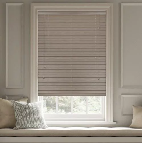 Marryn LT 50mm Tape Real Wood Blind | Post my Blinds Ltd