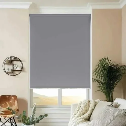 Sylvine White Roller Blind | Post my Blinds Ltd