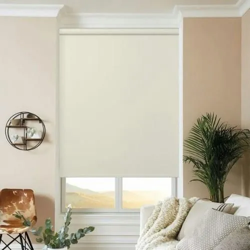 Margaret Grey Roman Blind | Post my Blinds Ltd