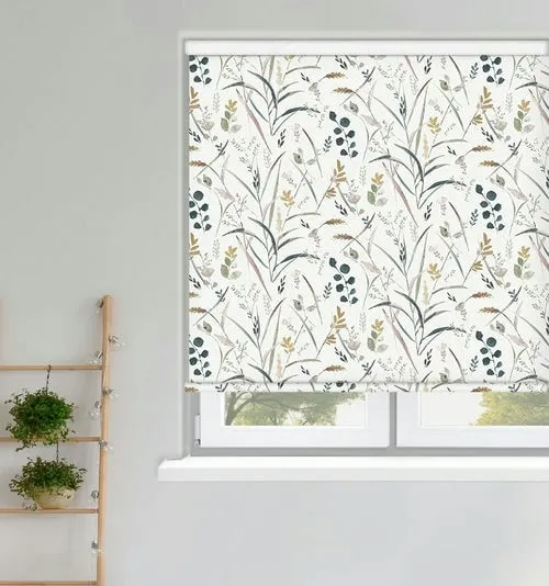 Lunafern Blackout Silver Grey Vertical Blind | Post my Blinds Ltd
