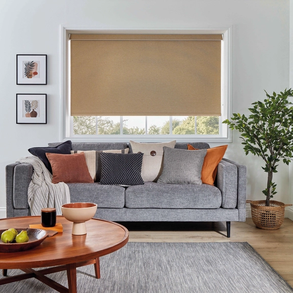 Edbury Nougat Vertical Blind | Post my Blinds Ltd
