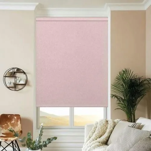 Clover Chateaux Grey Roman Blind | Post my Blinds Ltd