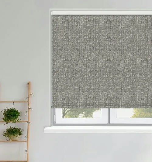 Rhododendron White Roller Blind | Post my Blinds Ltd