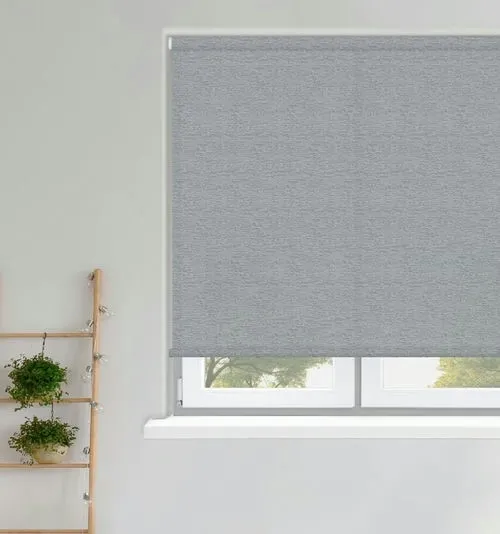Linnea Latte Roman Blind | Post my Blinds Ltd
