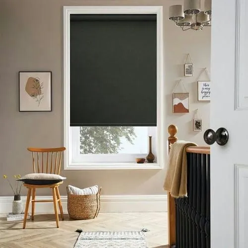Nefertiti Palette Grey Perfect Fit Roller Blind | Post my Blinds Ltd