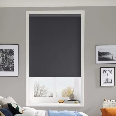 Micah Linen Roman Blind | Post my Blinds Ltd