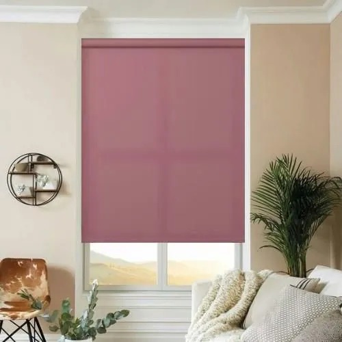 Beth Ochre Roman Blind | Post my Blinds Ltd