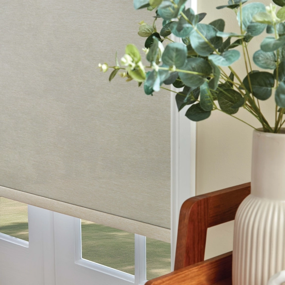 Gayle Denim Vertical Blind | Post my Blinds Ltd