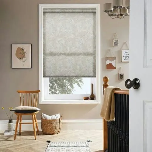 Janet Grey Roman Blind | Post my Blinds Ltd