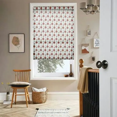 Jeanine Coral Pleated Blind | Post my Blinds Ltd