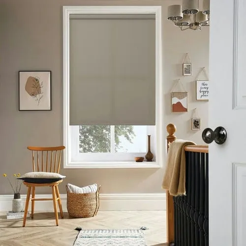 Lilly Putty Roman Blind | Post my Blinds Ltd