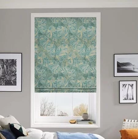 Arbor White Pleated Blind | Post my Blinds Ltd